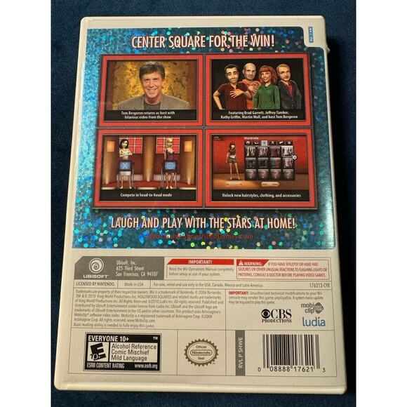 -GAME Hollywood Squares (Nintendo Wii, 2010) - Picture 2 of 4